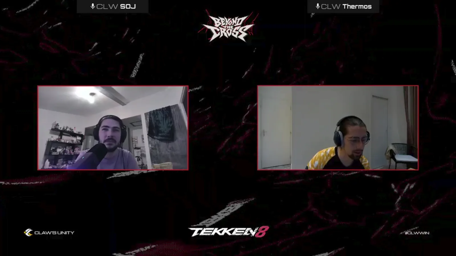 Plateau de diffusion du tournoi Beyond The Cross