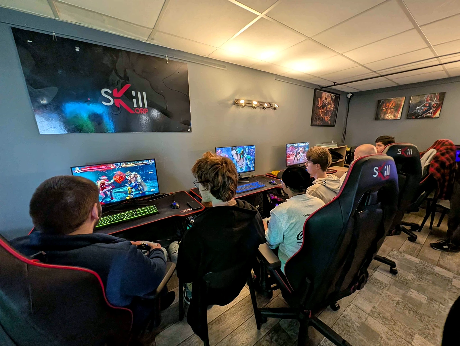 Déplacement des Claws en LAN chez SkillCorp